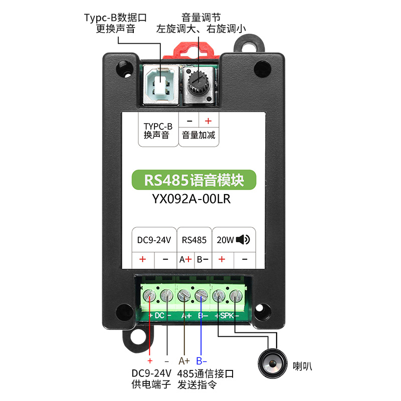 瓦力游戏RS485语音？閙odbus和谈导轨装置工业报警？閅X092A00LR